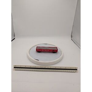 Burlington Route HO Scale Gondola Car CB&Q E3141 Red Freight Car with Load